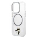 Karl Lagerfeld IML NFT Karl & Choupette MagSafe - Case for iPhone 14 Pro (Clear)