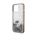 Karl Lagerfeld Liquid Glitter Choupette - iPhone 13 Pro Max Case (Transparent)