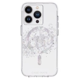Case-Mate Karat MagSafe - Case decorated with mother-of-pearl for iPhone 14 Pro (A Touch of Pearl)