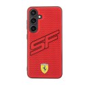 Ferrari Big SF Perforated - Case for Samsung Galaxy S24+ (Red)