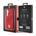 Ferrari Big SF Perforated - Case for Samsung Galaxy S24+ (Red)