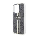 Guess IML 4G Gold Stripe - Case iPhone 15 Pro (Black)