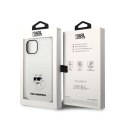 Karl Lagerfeld Silicone NFT Choupette - Case for iPhone 14 Plus (White)