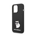 Karl Lagerfeld Silicone NFT Choupette - Case for iPhone 14 Pro Max (Black)