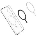 Spigen Crystal Hybrid OneTap Ring MagSafe - Case for Samsung Galaxy S24 (White)