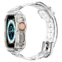 Spigen Rugged Armor Pro Case - Band with case for Apple Watch Ultra 49 mm (Clear))
