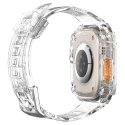 Spigen Rugged Armor Pro Case - Band with case for Apple Watch Ultra 49 mm (Clear))