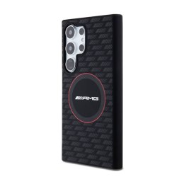 AMG Silicone Carbon Pattern MagSafe - Samsung Galaxy S24 Ultra case (black)