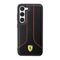 Ferrari Perforated 296P Collection - Case for Samsung Galaxy S23 (Black)