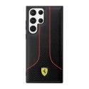 Ferrari Perforated 296P Collection - Case for Samsung Galaxy S23 Ultra case (Black)