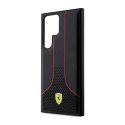 Ferrari Perforated 296P Collection - Case for Samsung Galaxy S23 Ultra case (Black)