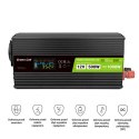 Green Cell - PowerInverter voltage converter with LCD display 12V to 230V 500W/1000W Pure sine wave