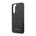 Guess 4G Metal Logo - Case for Samsung Galaxy S23+ (Grey)