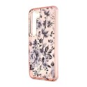 Guess Flower Collection - Case for Samsung Galaxy S23+ (Pink)