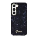 Guess Marble Collection - Case for Samsung Galaxy S23 (Black)