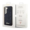 Guess Marble Collection - Case for Samsung Galaxy S23+ (Black)