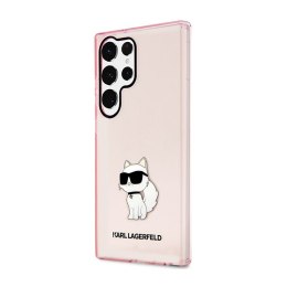 Karl Lagerfeld IML NFT Choupette - Case for Samsung Galaxy S23 Ultra (Pink)