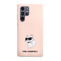 Karl Lagerfeld Silicone NFT Choupette - Case for Samsung Galaxy S23 Ultra (Pink)