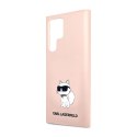 Karl Lagerfeld Silicone NFT Choupette - Case for Samsung Galaxy S23 Ultra (Pink)