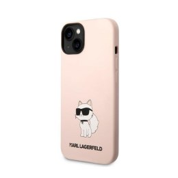 Karl Lagerfeld Silicone NFT Choupette - Case for iPhone 14 Plus (Pink)
