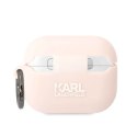 Karl Lagerfeld Silicone NFT Choupette Head 3D - AirPods Pro Case (pink)