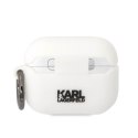 Karl Lagerfeld Silicone NFT Choupette Head 3D - AirPods Pro Case (white)