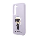 Karl Lagerfeld Silicone NFT Ikonik - Case for Samsung Galaxy S23+ (Purple)