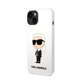 Karl Lagerfeld Silicone NFT Ikonik - Case for iPhone 14 (White)