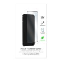 PURO Frame Tempered Glass - Tempered glass for the Samsung Galaxy S23+ (black frame)