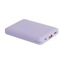 UNIQ Fuele Mini - Power Bank 8000 mAh USB-C 18W Power Delivery (Lavender)