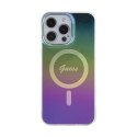 Guess IML Iridescent MagSafe - Case for iPhone 15 Pro (Black)