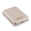 Guess Metal Script Logo MagSafe - Power Bank inductive 3000 mAh 5W MagSafe (gold)