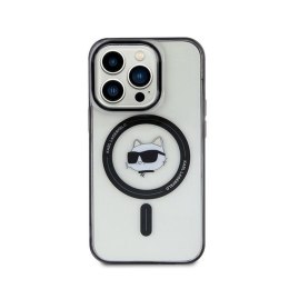 Karl Lagerfeld IML Choupette Head MagSafe - iPhone 15 Pro Case (Transparent)