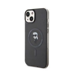 Karl Lagerfeld IML Ikonik MagSafe - Case for iPhone 15 Plus (Black)