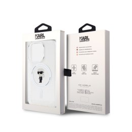 Karl Lagerfeld IML Ikonik MagSafe - Case for iPhone 15 Pro (Transparent)