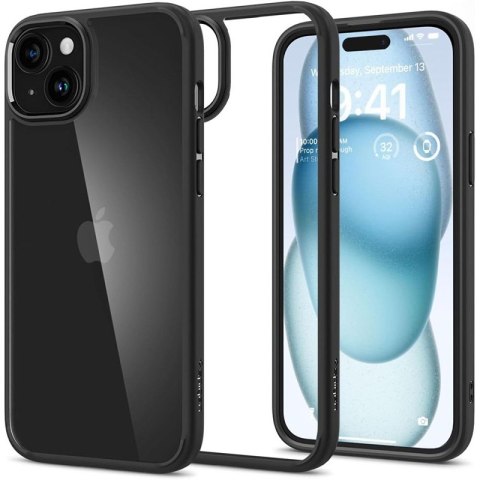 Spigen Ultra Hybrid - Case for iPhone 15 (Matte Black)