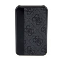 Guess 4G Leather Metal Logo - Power Bank 10000 mAh 18W (black)