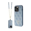 Guess Crossbody 4G Metal Logo - iPhone 14 Pro Max Case (blue)