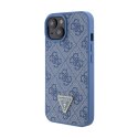 Guess Crossbody 4G Metal Logo - iPhone 15 Case (blue)