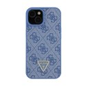 Guess Crossbody 4G Metal Logo - iPhone 15 Case (blue)