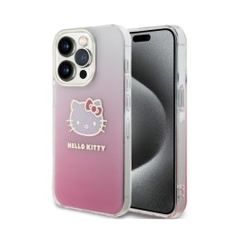 Hello Kitty IML Gradient Electrop Kitty Head - Case iPhone 14 Pro (pink)