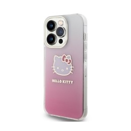 Hello Kitty IML Gradient Electrop Kitty Head - Case iPhone 14 Pro (pink)