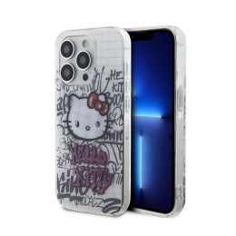 Hello Kitty IML Kitty On Bricks Graffiti - iPhone 14 Pro Max Case (white)