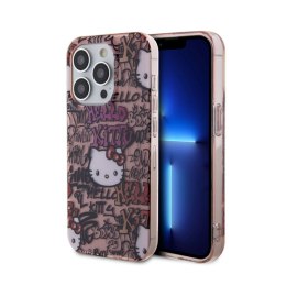 Hello Kitty IML Tags Graffiti - iPhone 14 Pro Max case (pink)