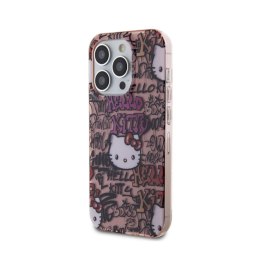 Hello Kitty IML Tags Graffiti - iPhone 14 Pro Max case (pink)