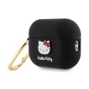 Hello Kitty Silicone 3D Kitty Head - Case for AirPods Pro 2 (black)