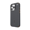 Speck Presidio2 Pro ClickLock & MagSafe - Case for iPhone 15 Pro (Charcoal Grey/Cool Bronze)