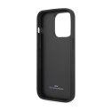 BMW Leather Quilted - Case for iPhone 14 Pro (black)