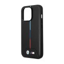 BMW Quilted Tricolor MagSafe - Case for iPhone 13 Pro Max (black)