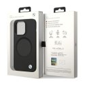 BMW Signature Liquid Silicone MagSafe - Case for iPhone 14 Pro Max (black)